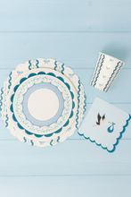 Load image into Gallery viewer, Blue Baby Shower Napkins (Set of 16)