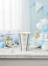 Load image into Gallery viewer, Baby Shower Blue Party Supplies in a Box