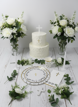 Load image into Gallery viewer, Religious Eucalyptus Dessert Plates 8" (Set of 8)