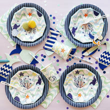 Load image into Gallery viewer, Merry Mermaids Party Supplies in a Box