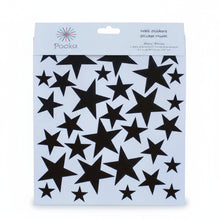 Load image into Gallery viewer, Black Stars Wall Decal - Pooka Party