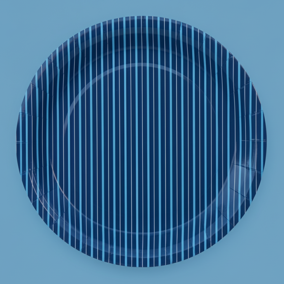 Navy paper discount plates