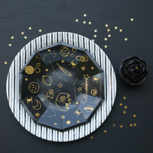 Load image into Gallery viewer, Space Stars and Planets Plates - Pooka Party