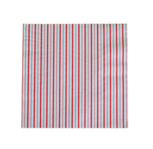 Load image into Gallery viewer, striped white and red paper napkins - Pooka Party