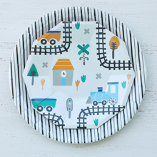 Load image into Gallery viewer, Vintage Train Plates - Pooka Party