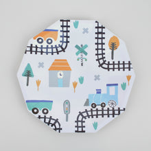 Load image into Gallery viewer, Steam Train Plates - Pooka Party