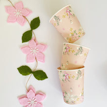 Load image into Gallery viewer, floral cups - Pooka Party
