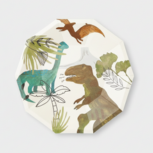 Load image into Gallery viewer, Dinosaur Small Plates (Set of 8) - Pooka Party