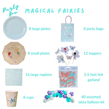 Load image into Gallery viewer, Magical Fairies Party Supplies in a Box - Pooka Party