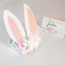 Load image into Gallery viewer, Free Printable Bunny Ears |Bunny ears printable |Easter bunny ears template |Bunny ears png pdf printable |Bunny ears cut out for boys and girls - Pooka Party