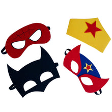 Load image into Gallery viewer, Superheroes masks - Pooka Party
