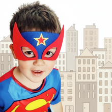 Load image into Gallery viewer, Superheroes felt masks (Set of 4) - Pooka Party