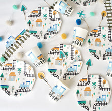 Load image into Gallery viewer, Steam Train Banner Free Printable - Pooka Party