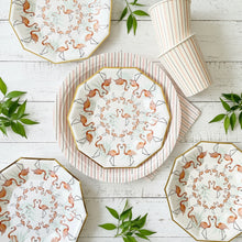 Load image into Gallery viewer, Flamingo Small Plates (Set of 8)
