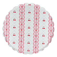 Load image into Gallery viewer, Cherry_party plate_large 10 inches
