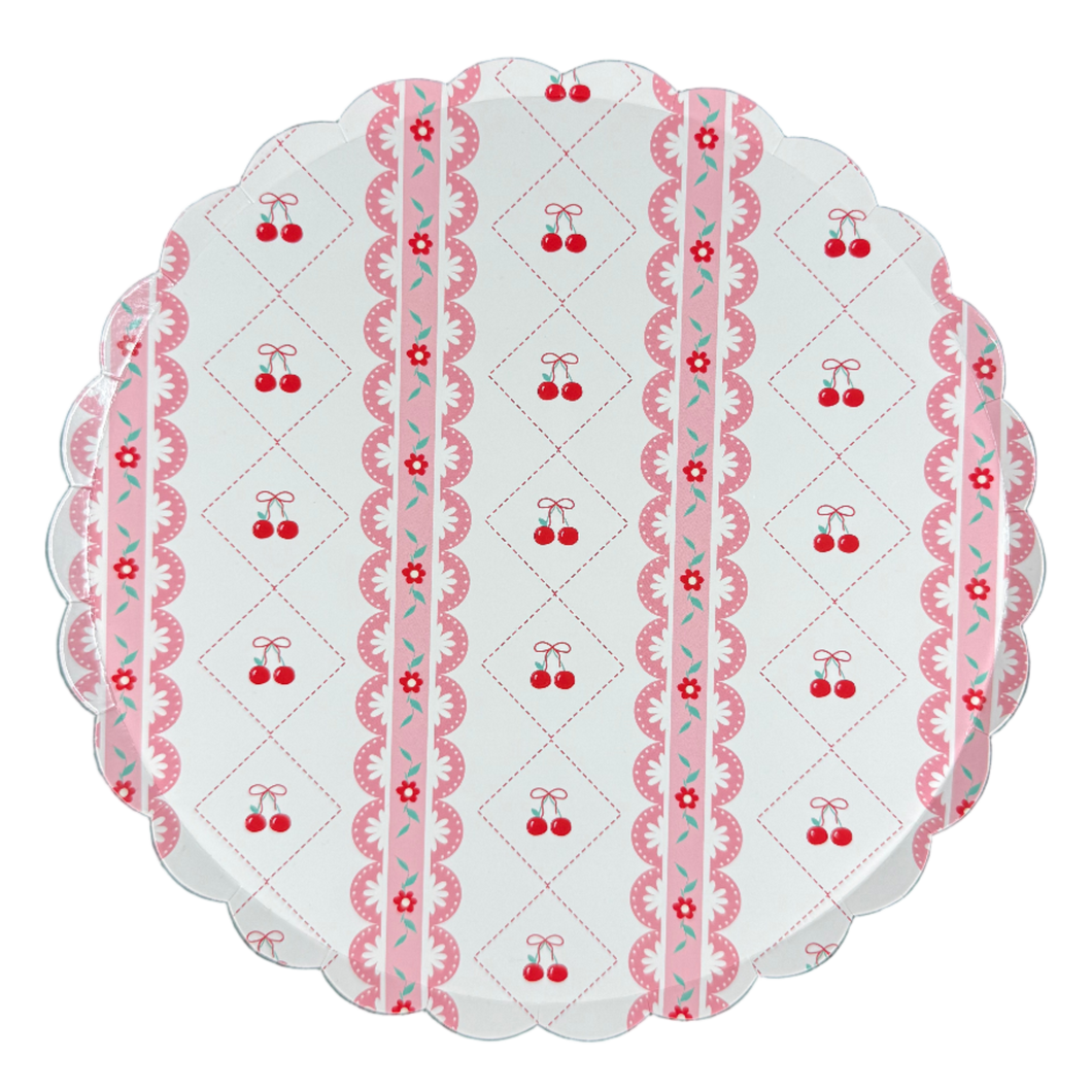 Cherry Coquette Large Plates 10