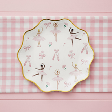 Load image into Gallery viewer, Ballerina Dessert Plates 8&quot; (Set of 8)
