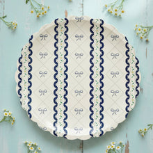 Load image into Gallery viewer, Pink Bow Coquette Large Plates 10&quot; (8 pack)

