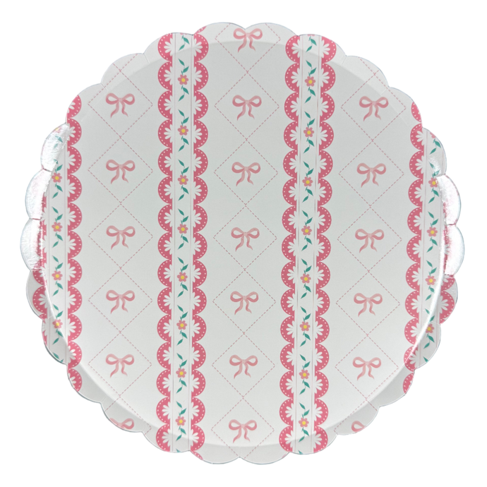 coquette_pink_bows flowers big_plate