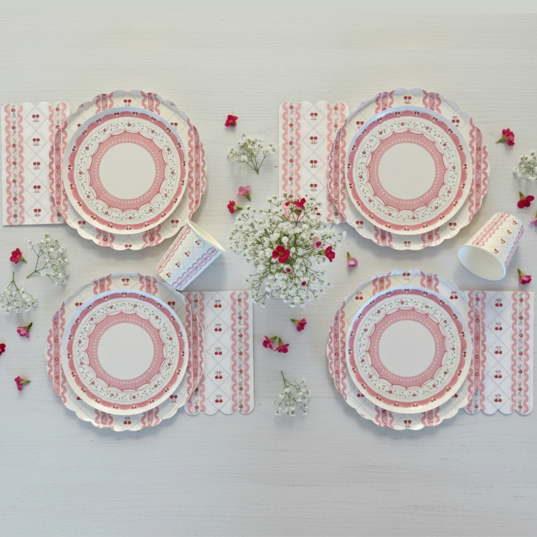 Coquette Cherry Party Supplies in a Box