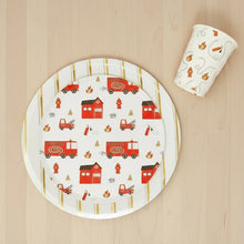 Load image into Gallery viewer, Fire engine party cups for truck-themed celebration
