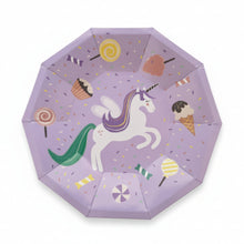Load image into Gallery viewer, Sweet Unicorn Small Plates (Set of 8)
