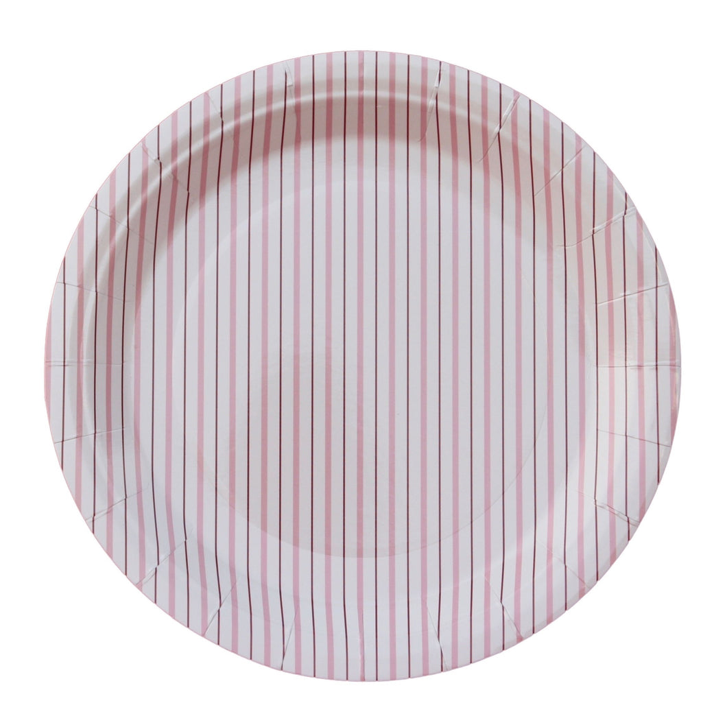 Pink paper plates - Pooka Party