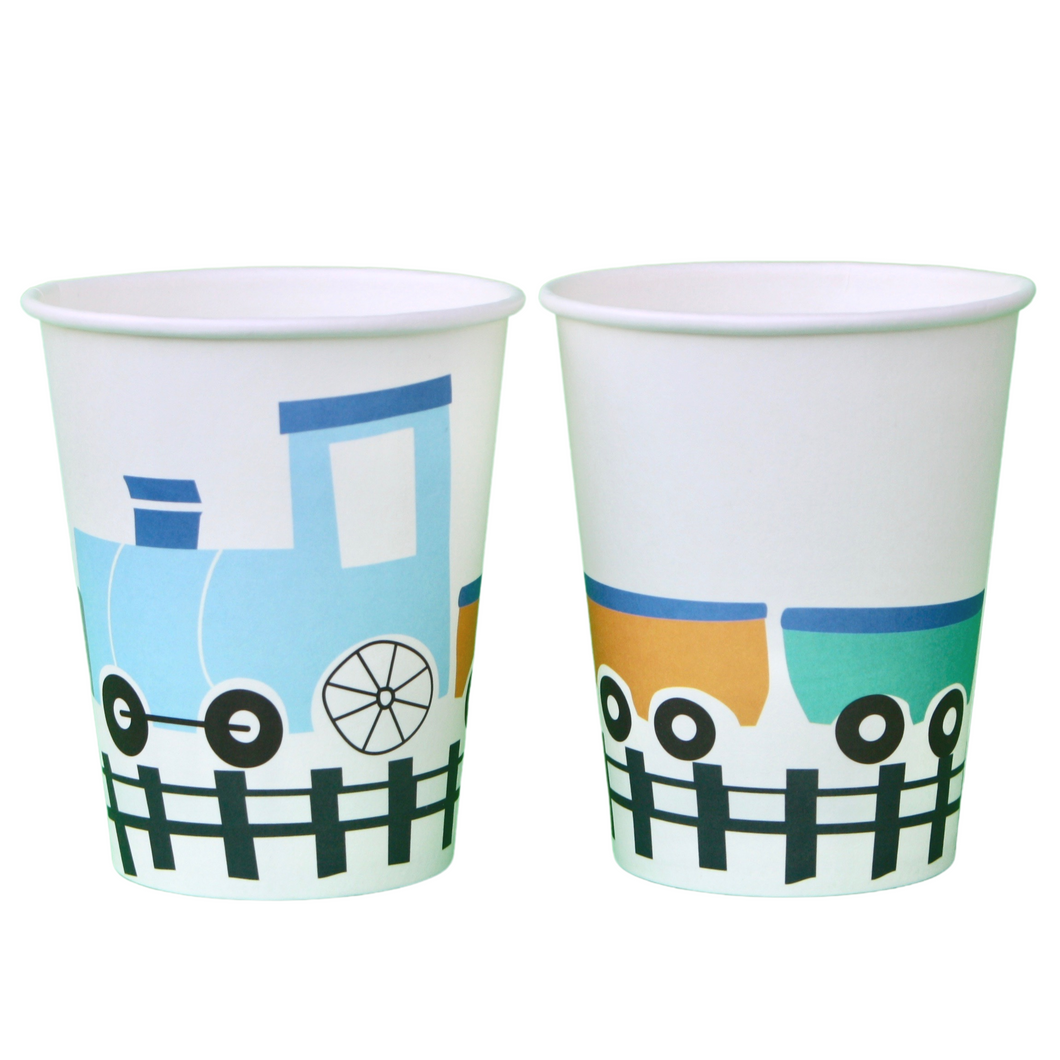 Steam Train Cups - Pooka Party