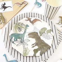 Load image into Gallery viewer, Dinosaur Small Plates (Set of 8) - Pooka Party

