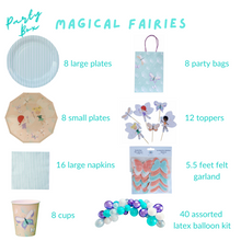 Load image into Gallery viewer, Magical Fairies Party Supplies in a Box - Pooka Party
