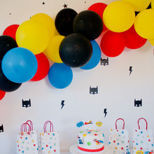 Load image into Gallery viewer, superhero balloon arch balloon garland kit- pooka party
