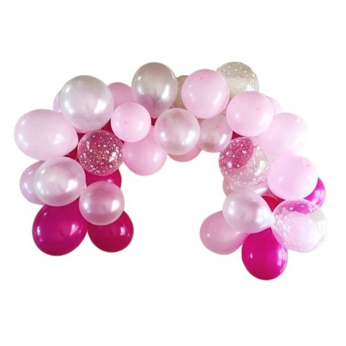 Pink Blend & Stars Balloon Garland Kit - Pooka Party
