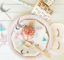 Load image into Gallery viewer, Sleepover Napkins mask shaped
