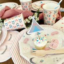 Load image into Gallery viewer, Slumber Party Cups and Plates - Pooka Party
